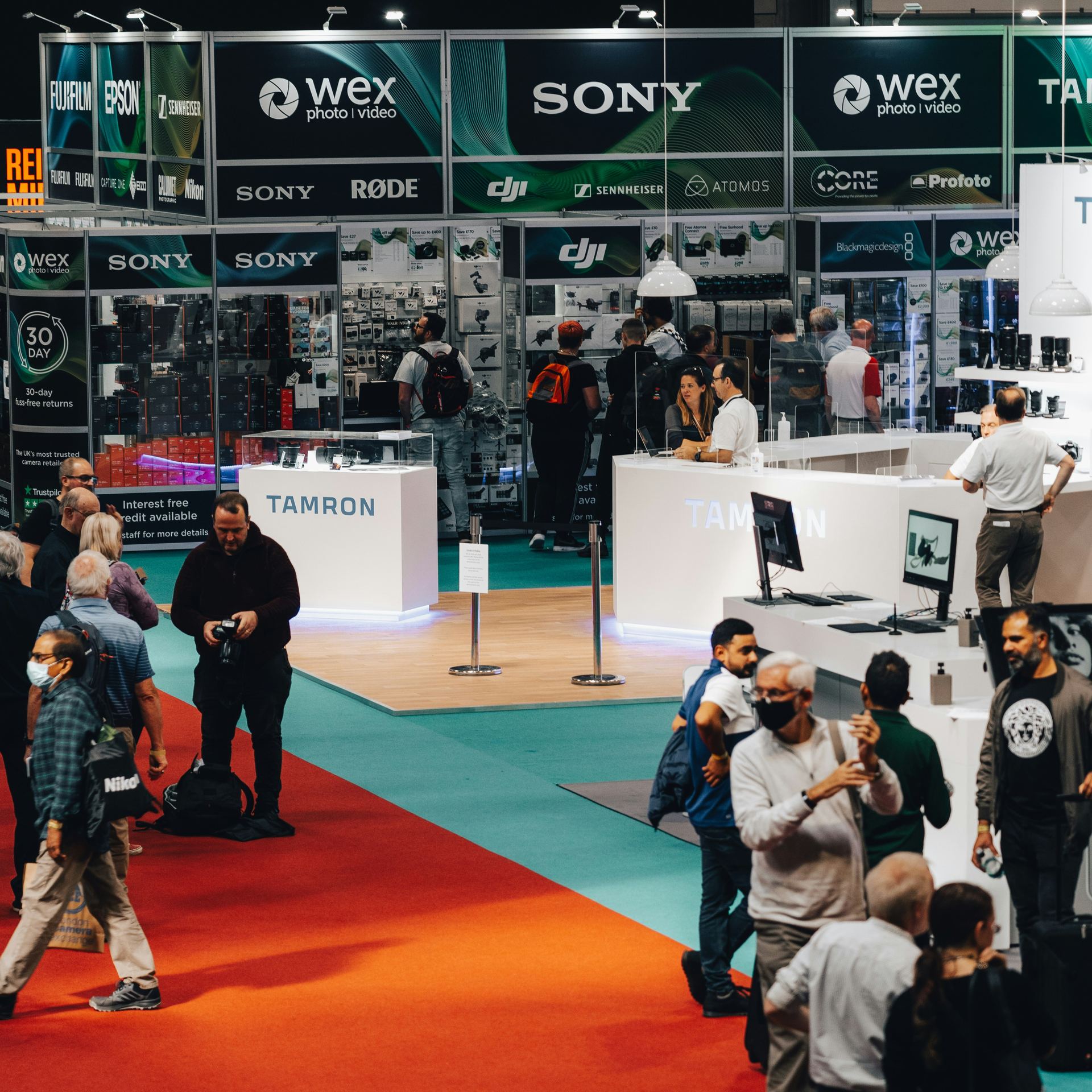 Exhibition stand build